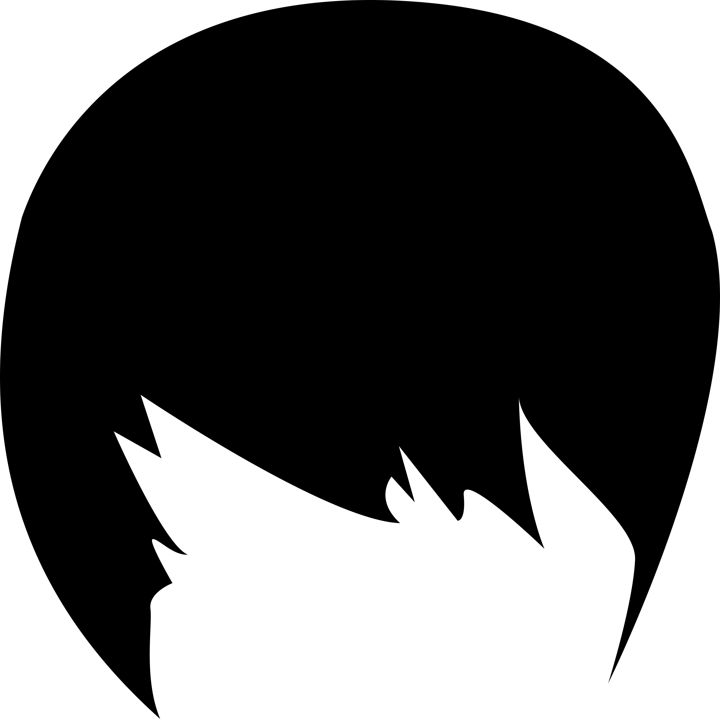 Male Dark Short Hair Shape Svg Line Art Free Vectors